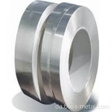 Din legering titanium strip metal stål folie